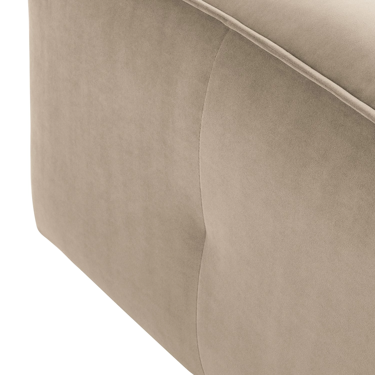 Studio Copenhagen Fauteuil Buckley I - Velours Shyla: Beige - Accoudoir monté à gauche (vu de face) 10 Studio Copenhagen Fauteuil Buckley I - Velours Shyla: Beige - Accoudoir monté à gauche (vu de face) – Image 10