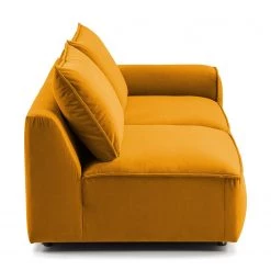 Studio Copenhagen Canapé modulable Buckley I (2/3 places) - Velours Shyla: Orange jaune - Accoudoir monté à droite (vu de face) -Canapés Soldes Magasin 1000216862 201119 12195900069 DETAILS P000000001000216862