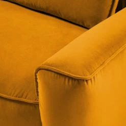 Studio Copenhagen Canapé modulable Buckley I (2/3 places) - Velours Shyla: Orange jaune - Accoudoir monté à droite (vu de face) -Canapés Soldes Magasin 1000216862 201119 12200000075 DETAILS P000000001000216862