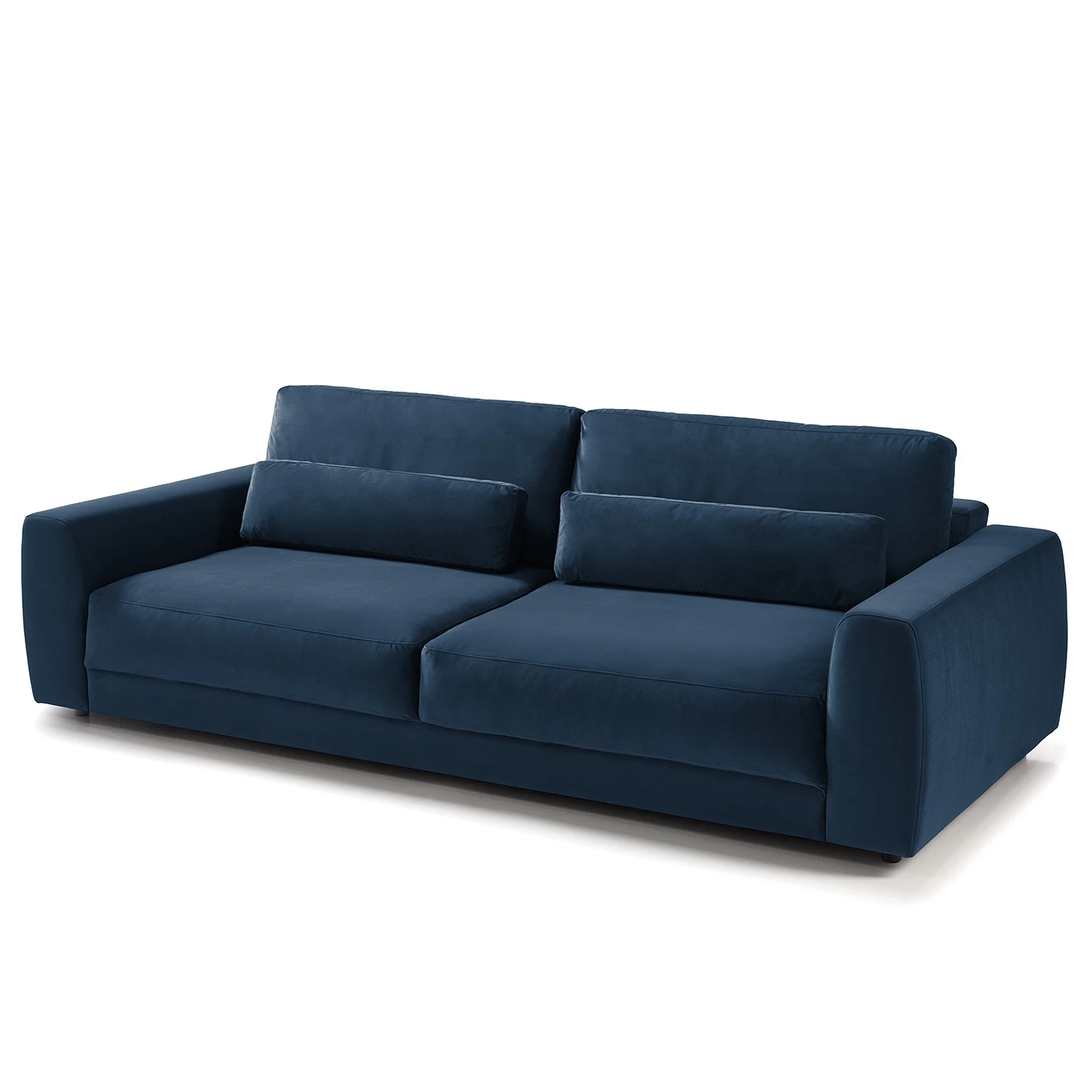 Studio Copenhagen Canapé Willows (3 places) - Velours Shyla: Bleu foncé 1 Studio Copenhagen Canapé Willows (3 places) - Velours Shyla: Bleu foncé