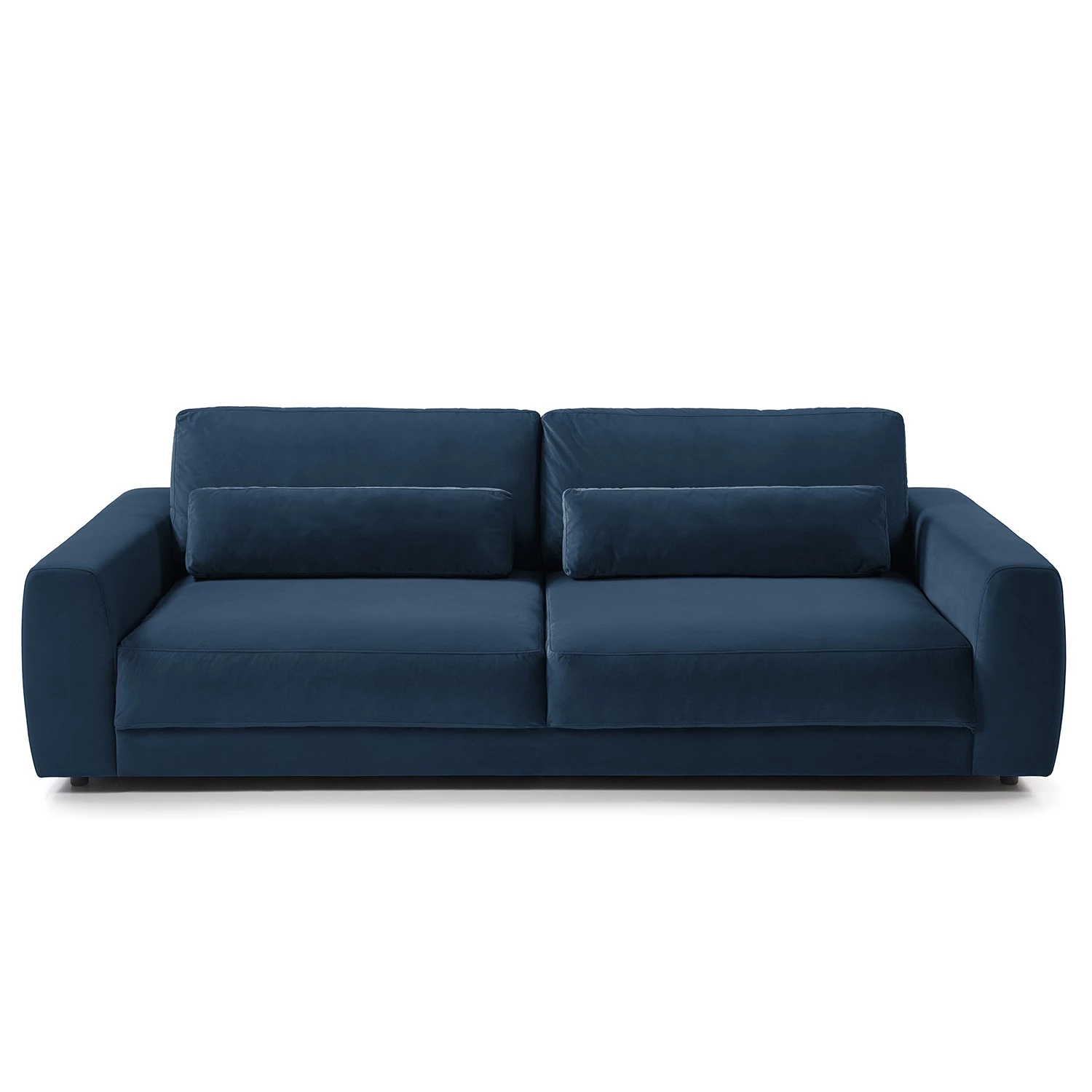 Studio Copenhagen Canapé Willows (3 places) - Velours Shyla: Bleu foncé 4 Studio Copenhagen Canapé Willows (3 places) - Velours Shyla: Bleu foncé – Image 4