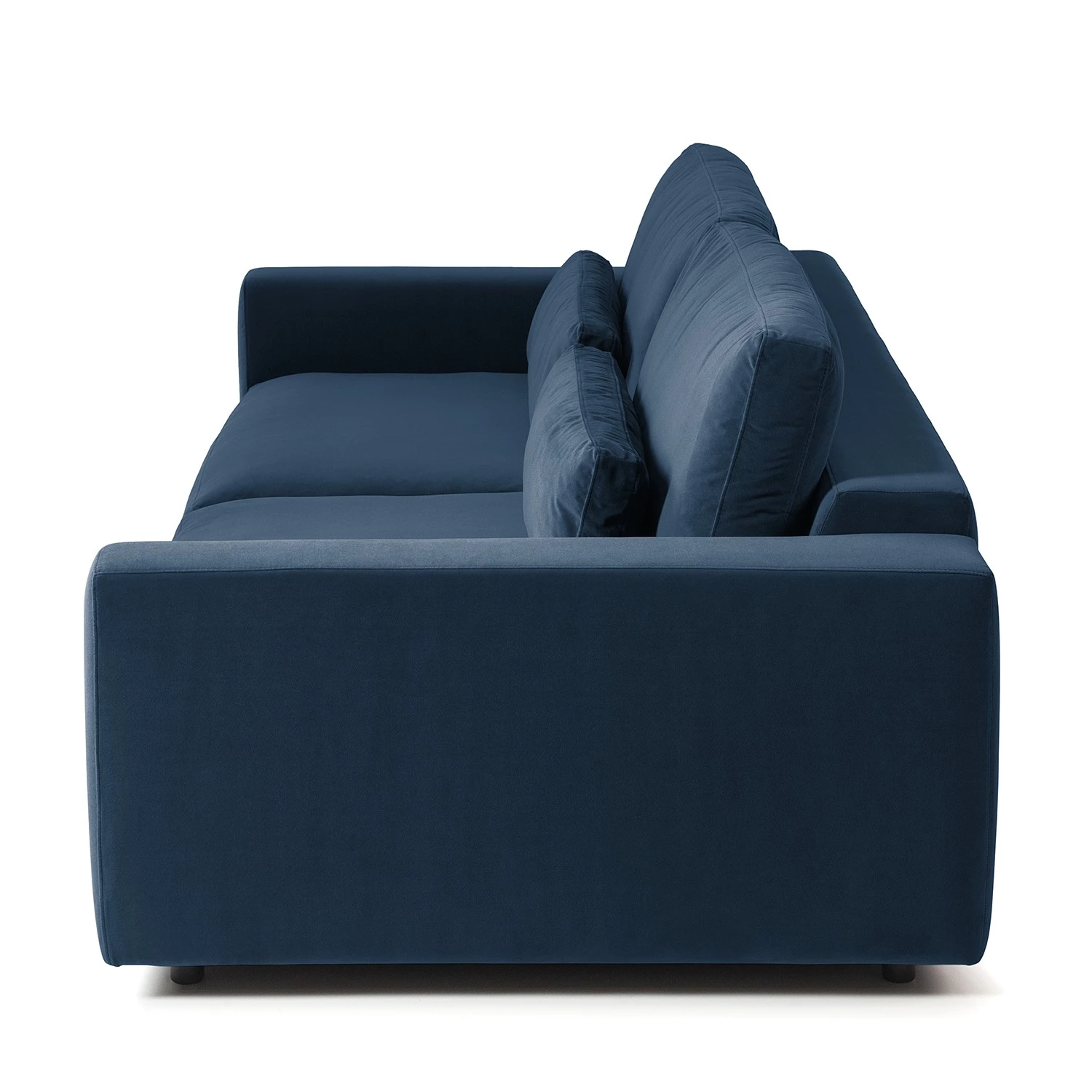 Studio Copenhagen Canapé Willows (3 places) - Velours Shyla: Bleu foncé 5 Studio Copenhagen Canapé Willows (3 places) - Velours Shyla: Bleu foncé – Image 5