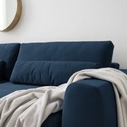 Studio Copenhagen Canapé Willows (3 places) - Velours Shyla: Bleu foncé 22 Studio Copenhagen Canapé Willows (3 places) - Velours Shyla: Bleu foncé -Canapés Soldes Magasin 1000216938 210119 16173400048 DETAILS P000000001000216938