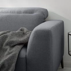 Studio Copenhagen Canapé Berrie (3 places) - Tissu Saia: Gris minéral -Canapés Soldes Magasin 1000217027 210222 09071100007 DETAILS P000000001000217027