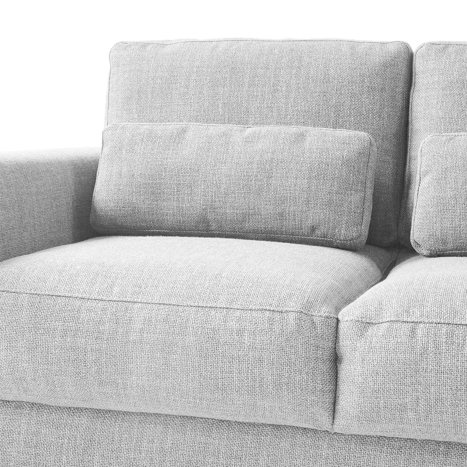 Studio Copenhagen Canapé Willows (2 places) - Tissu Amila: Gris clair 9 Studio Copenhagen Canapé Willows (2 places) - Tissu Amila: Gris clair – Image 9