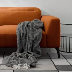 Studio Copenhagen Canapé Berrie (2 places) - Tissu Saia: Rouille -Canapés Soldes Magasin 1000217197 210222 09071300052 DETAILS P000000001000217197