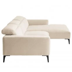 Studio Copenhagen Canapé d’angle Berrie I - Tissu Saia: Beige - Largeur : 266 cm - Méridienne courte à droite (vue de face) -Canapés Soldes Magasin 1000217440 201222 13342000032 DETAILS P000000001000217440