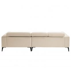 Studio Copenhagen Canapé d’angle Berrie I - Tissu Saia: Beige - Largeur : 266 cm - Méridienne courte à droite (vue de face) -Canapés Soldes Magasin 1000217440 201222 13342000034 DETAILS P000000001000217440