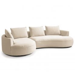 Studio Copenhagen Grand canapé Buckley II - Tissu Saia: Beige - Alignement à gauche -Canapés Soldes Magasin 1000217828 201221 11170800818 DETAILS P000000001000217828