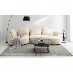 Studio Copenhagen Grand canapé Buckley II - Tissu Saia: Beige - Alignement à gauche -Canapés Soldes Magasin 1000217828 210215 12150300205 MOOD DETAILS P000000001000217828 mood