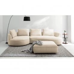 Studio Copenhagen Grand canapé Buckley II - Tissu Saia: Beige - Alignement à gauche -Canapés Soldes Magasin 1000217828 210215 12150300206 MOOD DETAILS P000000001000217828 mood