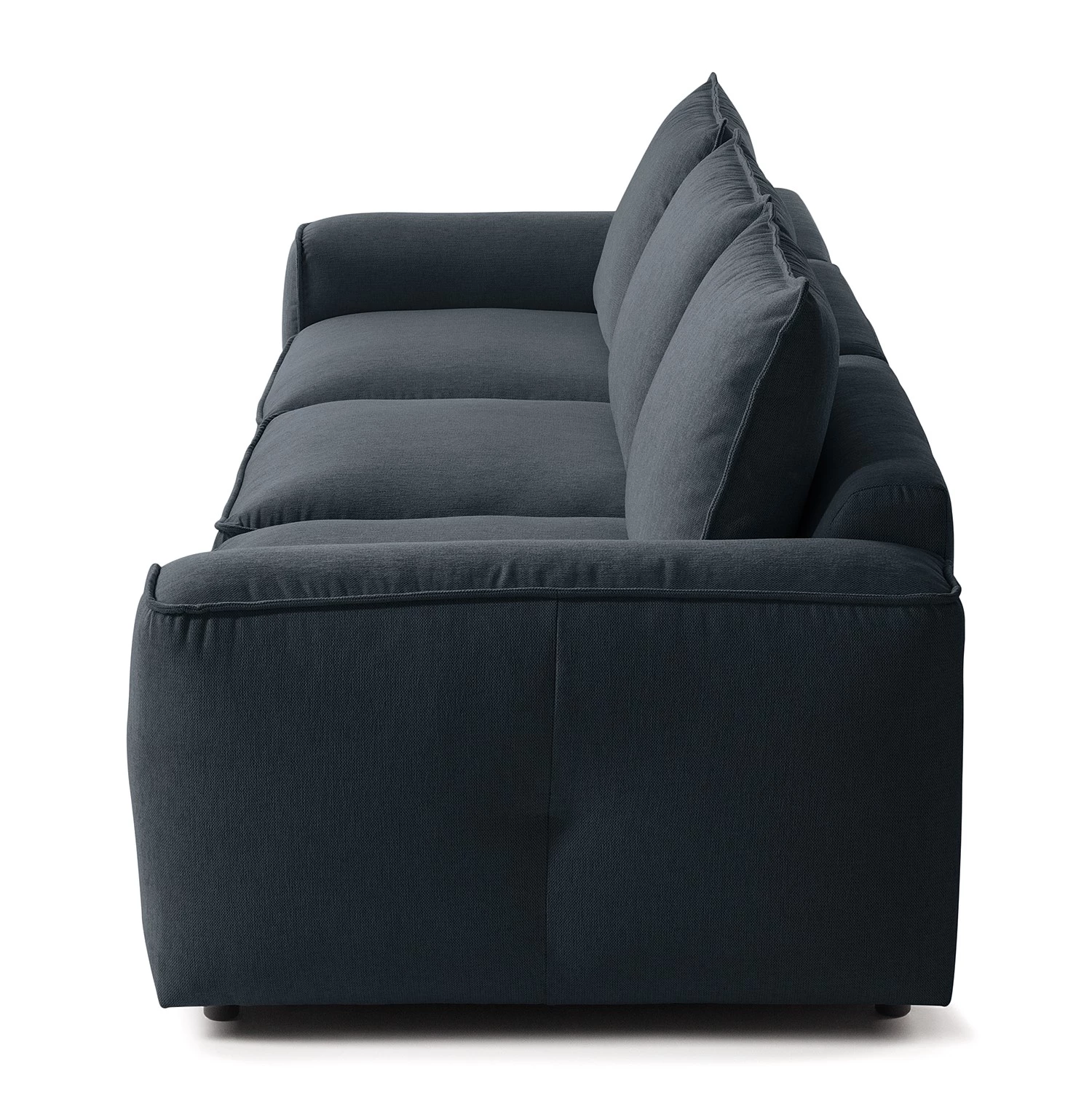 Studio Copenhagen Grand canapé Buckley I - Tissu Saia: Gris 3 Studio Copenhagen Grand canapé Buckley I - Tissu Saia: Gris – Image 3