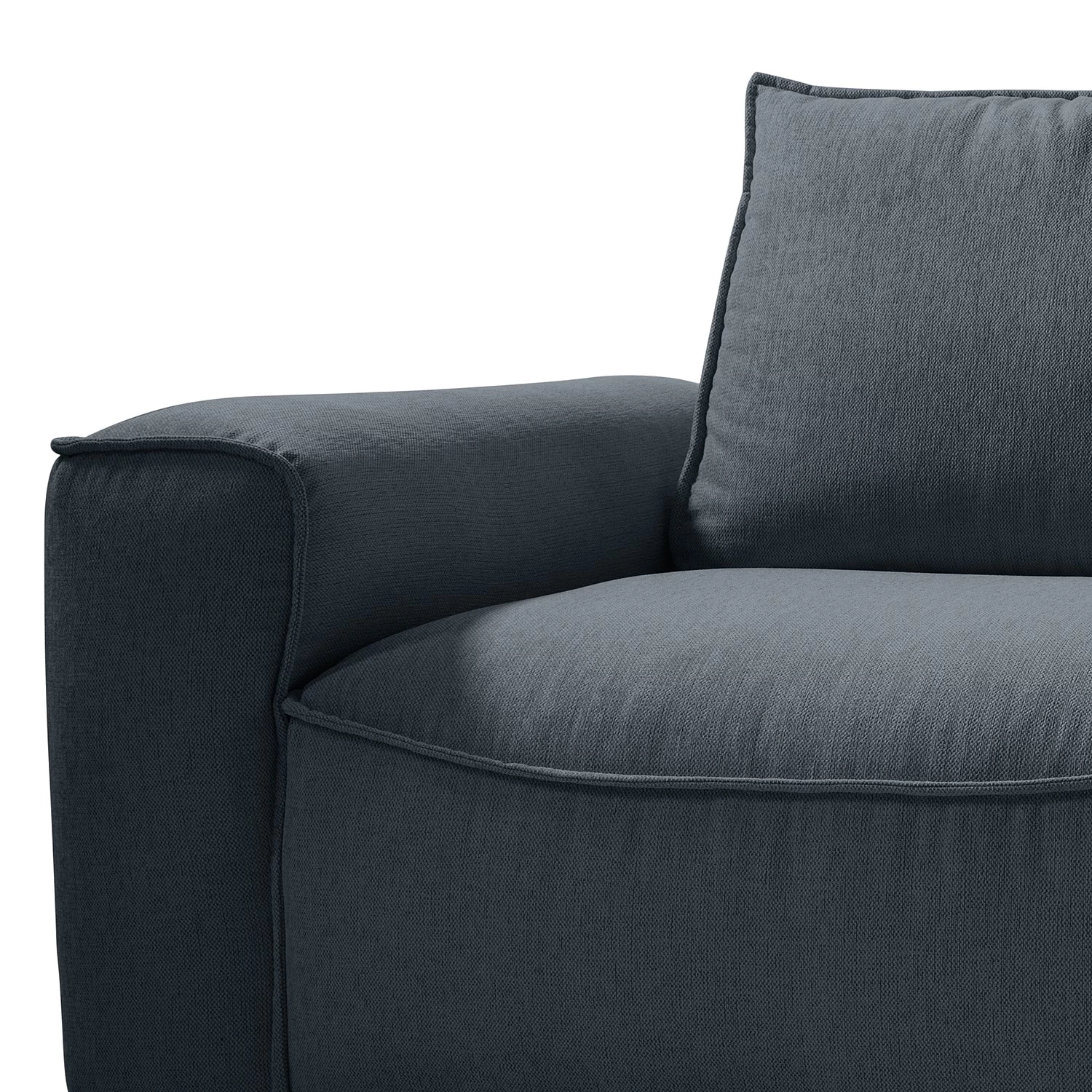 Studio Copenhagen Grand canapé Buckley I - Tissu Saia: Gris 7 Studio Copenhagen Grand canapé Buckley I - Tissu Saia: Gris – Image 7