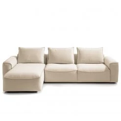 Studio Copenhagen Canapé d’angle Buckley II - Tissu Saia: Beige - Méridienne courte à gauche (vue de face) -Canapés Soldes Magasin 1000218155 201221 11181201346 DETAILS P000000001000218155