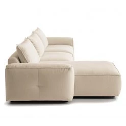 Studio Copenhagen Canapé d’angle Buckley II - Tissu Saia: Beige - Méridienne courte à gauche (vue de face) -Canapés Soldes Magasin 1000218155 201221 11181301349 DETAILS P000000001000218155