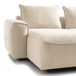 Studio Copenhagen Canapé d’angle Buckley II - Tissu Saia: Beige - Méridienne courte à gauche (vue de face) -Canapés Soldes Magasin 1000218155 201221 11181301353 DETAILS P000000001000218155