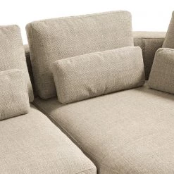 Studio Copenhagen Canapé d’angle Willows II - Tissu Amila: Beige - Méridienne longue à droite (vue de face) -Canapés Soldes Magasin 1000218193 201215 18325600133 DETAILS P000000001000218193