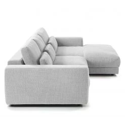 Studio Copenhagen Canapé d’angle Willows III - Tissu Amila: Gris clair - Méridienne courte à droite (vue de face) -Canapés Soldes Magasin 1000218223 201215 18330500319 DETAILS P000000001000218223