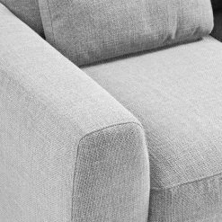 Studio Copenhagen Canapé d’angle Willows III - Tissu Amila: Gris clair - Méridienne courte à droite (vue de face) -Canapés Soldes Magasin 1000218223 201215 18330500322 DETAILS P000000001000218223