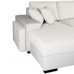 Fredriks Canapé panoramique Bardwell - Similicuir, tissu - Beige / Blanc 12 Fredriks Canapé panoramique Bardwell - Similicuir, tissu - Beige / Blanc -Canapés Soldes Magasin 1000218672 210202 11585100163 DETAILS P000000001000218672