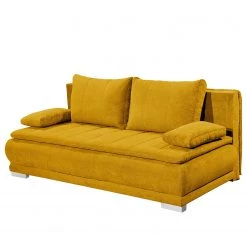 Fredriks Canapé convertible Redhill - Microfibre - Microfibre Ranu: Jaune moutarde