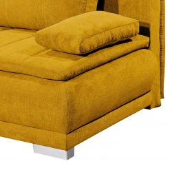 Fredriks Canapé convertible Redhill - Microfibre - Microfibre Ranu: Jaune moutarde -Canapés Soldes Magasin 1000222077 201113 12535000121 DETAILS P000000001000222077