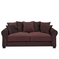 Fredriks Canapé Marcola (2 places) - Tissu, microfibre - Microfibre Salvo: Aubergine -Canapés Soldes Magasin 1000222104 201119 09421600084 DETAILS P000000001000222104