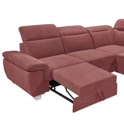 Fredriks Canapé d’angle Mayhill - Tissu - Tissu Roge: Rose vieilli - Fonction lit à droite (vue de face) -Canapés Soldes Magasin 1000222156 201119 09423500411 DETAILS P000000001000222156