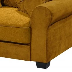 Fredriks Canapé convertible Marcola - Tissu, microfibre - Microfibre Salvo: Ocre -Canapés Soldes Magasin 1000222176 201119 09424000547 DETAILS P000000001000222176