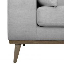 Mørteens Canapé d’angle Billund I - Tissu structuré - Gris clair - Méridienne courte à droite (vue de face) -Canapés Soldes Magasin 1000224346 200916 14025400860 DETAILS P000000001000224346