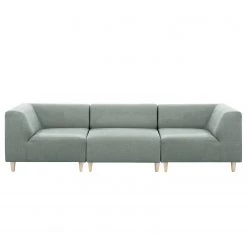 Mørteens Canapé Kurikka (3 places) - Tissu - Tissu Maloti: Gris clair