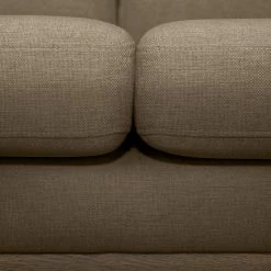 Mørteens Canapé d’angle Billund I - Tissu structuré - Marron foncé - Méridienne courte à gauche (vue de face) -Canapés Soldes Magasin 1000224363 200916 14033901029 DETAILS P000000001000224363