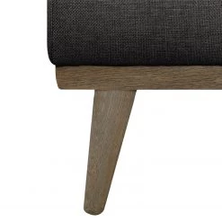 Mørteens Canapé d’angle Billund I - Tissu structuré - Noir - Méridienne courte à gauche (vue de face) -Canapés Soldes Magasin 1000224367 200916 14035401075 DETAILS P000000001000224367