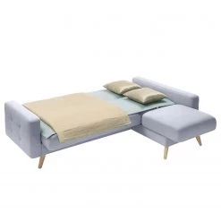 Fredriks Canapé d’angle Cropwell - Tissu - Tissu Ramse: Bleu clair - Méridienne courte à droite (vue de face) -Canapés Soldes Magasin 1000225147 210305 12300900082 DETAILS P000000001000225147