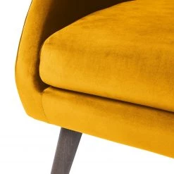 Ridgevalley Canapé Volonne (2 places) - Velours Ravi: Jaune moutarde -Canapés Soldes Magasin 1000227316 210319 14065100206 DETAILS P000000001000227316