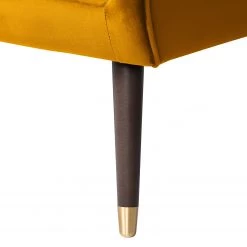 Ridgevalley Canapé Volonne (2 places) - Velours Ravi: Jaune moutarde -Canapés Soldes Magasin 1000227316 210319 14065200207 DETAILS P000000001000227316