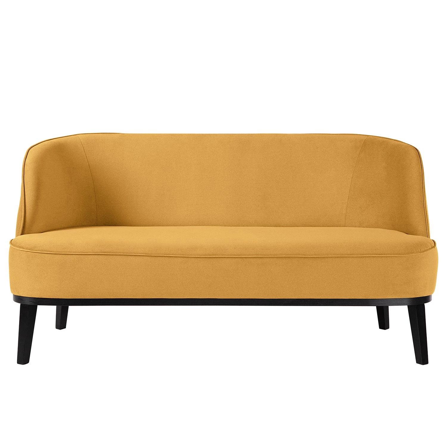 Ridgevalley Canapé Voiteur (2-3 places) - Microfibre Sela: Jaune maïs - Hêtre foncé 4 Ridgevalley Canapé Voiteur (2-3 places) - Microfibre Sela: Jaune maïs - Hêtre foncé – Image 4