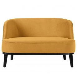 Ridgevalley Canapé Voiteur (2-3 places) - Microfibre Sela: Jaune maïs - Hêtre foncé -Canapés Soldes Magasin 1000227395 210416 13153900264 DETAILS P000000001000227395