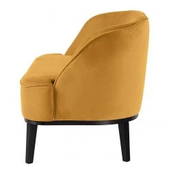 Ridgevalley Canapé Voiteur (2-3 places) - Microfibre Sela: Jaune maïs - Hêtre foncé -Canapés Soldes Magasin 1000227395 210416 13154100265 DETAILS P000000001000227395