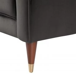 Red Living Canapé Suzy (2-3 places) - Velours Ravi: Gris -Canapés Soldes Magasin 1000227441 210416 13170000336 DETAILS P000000001000227441