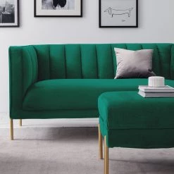 Jack & Alice Canapé Borlo (2 places) - Vert foncé 27 Jack & Alice Canapé Borlo (2 places) - Vert foncé -Canapés Soldes Magasin 1000227590 210702 06194500076 MOOD DETAILS P000000001000227590 mood