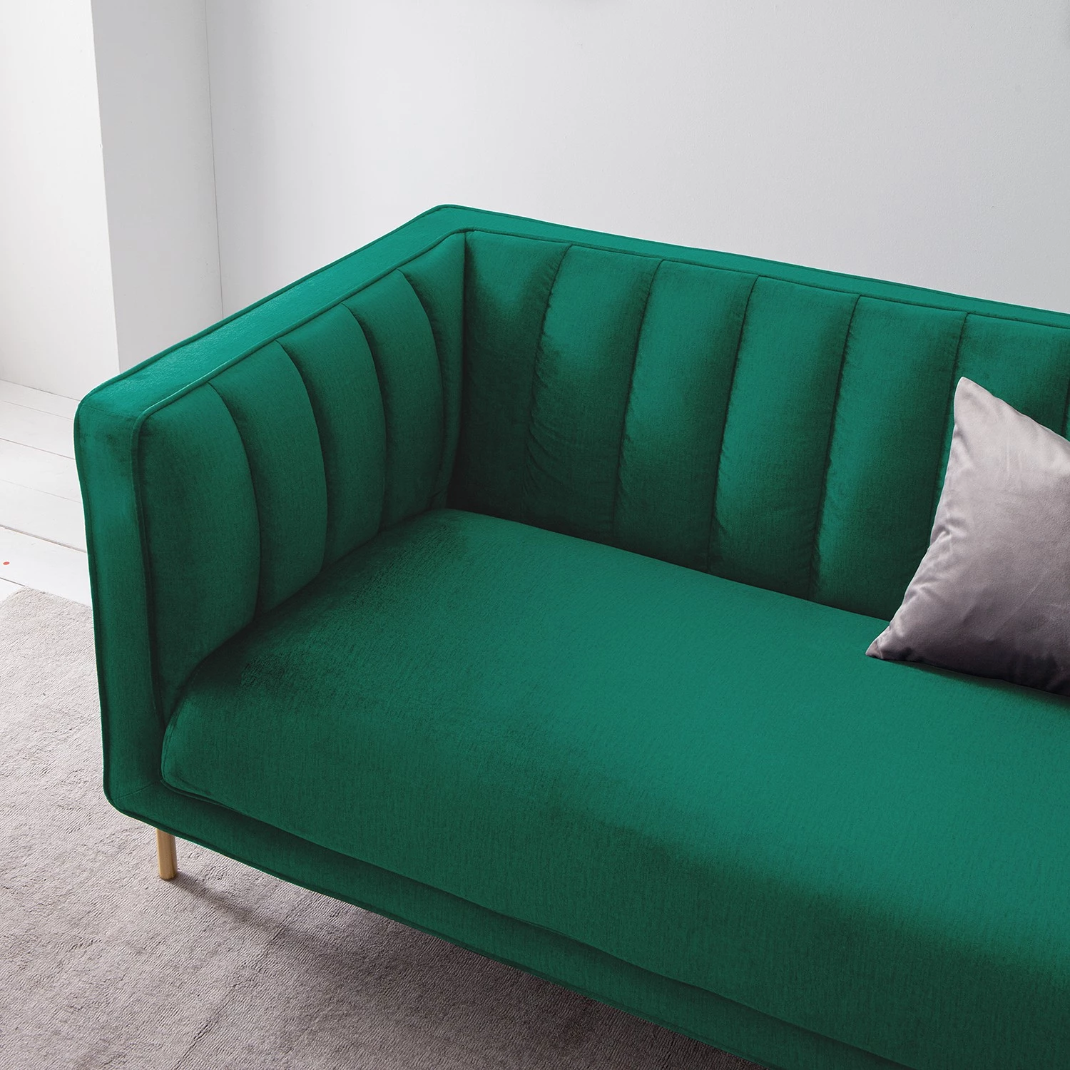 Jack & Alice Canapé Borlo (2 places) - Vert foncé 8 Jack & Alice Canapé Borlo (2 places) - Vert foncé – Image 8