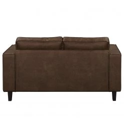 Norrwood Canapé d’angle 1 places MAISON - Tissage à plat - Tissu composite Xia: Marron foncé - Largeur : 150 cm - Méridienne courte à gauche (vue de face) -Canapés Soldes Magasin 1000230443 210205 13462500142 DETAILS P000000001000230443