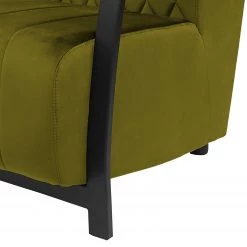 Ars manufacti Canapé Menet (2 places) - Velours - Velours Ravi: Jaune moutarde -Canapés Soldes Magasin 1000231890 210205 07431200595 DETAILS P000000001000231890