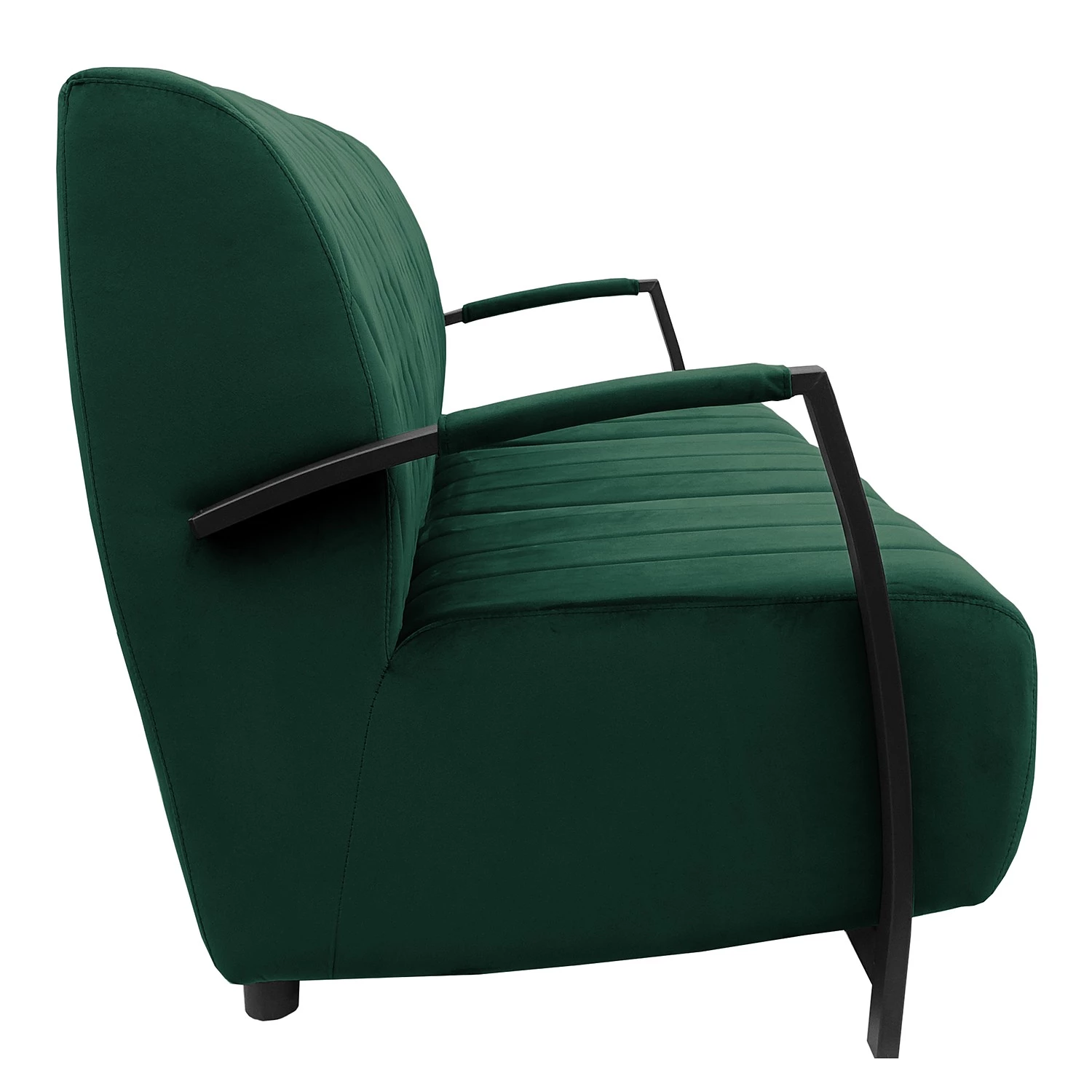 Ars manufacti Canapé Menet (3 places) - Velours - Velours Ravi: Vert vieilli 3 Ars manufacti Canapé Menet (3 places) - Velours - Velours Ravi: Vert vieilli – Image 3