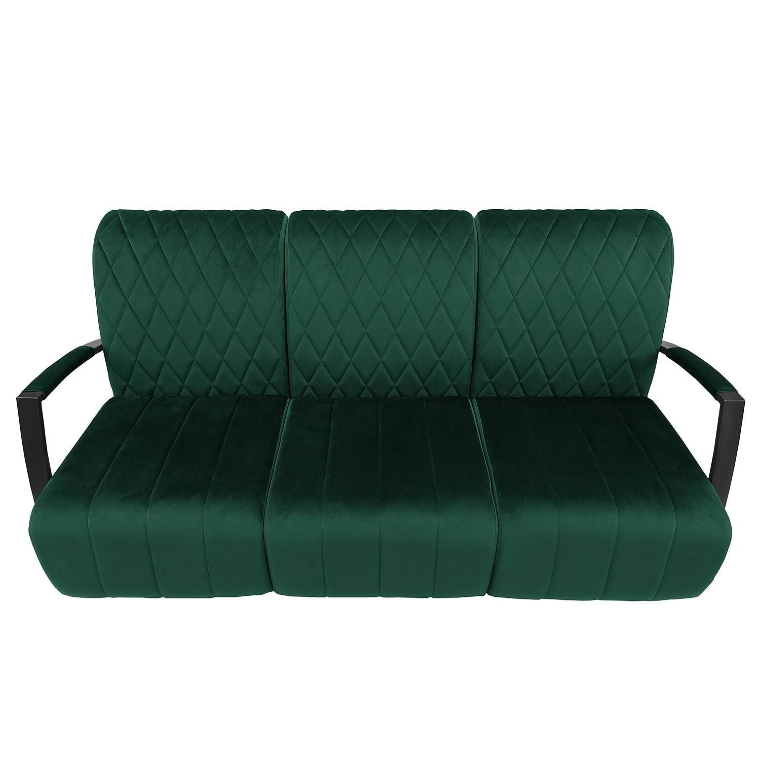 Ars manufacti Canapé Menet (3 places) - Velours - Velours Ravi: Vert vieilli 5 Ars manufacti Canapé Menet (3 places) - Velours - Velours Ravi: Vert vieilli – Image 5