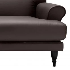 Studio Copenhagen Canapé Ginger (2 places) - Cuir Seija: Marron foncé - Noir -Canapés Soldes Magasin 1000238784 210121 14445900191 DETAILS P000000001000238784