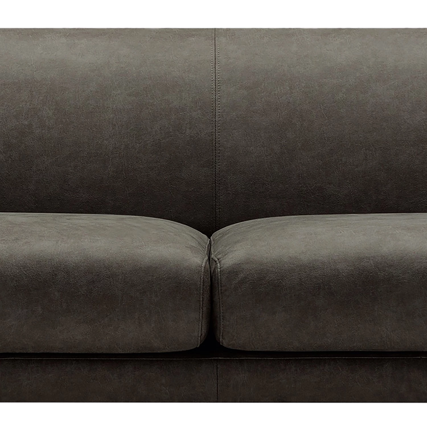 Studio Copenhagen Canapé Ginger (3 places) - Microfibre Hila: Marron foncé - Noir 3 Studio Copenhagen Canapé Ginger (3 places) - Microfibre Hila: Marron foncé - Noir – Image 3