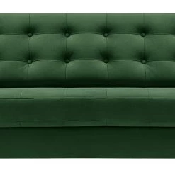 Studio Copenhagen Canapé Powder (2 places) - Velours Houki: Vert foncé - Noir -Canapés Soldes Magasin 1000238903 210121 14462901095 DETAILS P000000001000238903