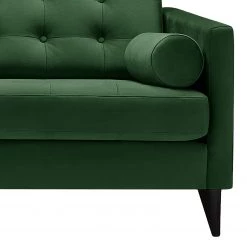 Studio Copenhagen Canapé Powder (2 places) - Velours Houki: Vert foncé - Noir -Canapés Soldes Magasin 1000238903 210121 14462901096 DETAILS P000000001000238903